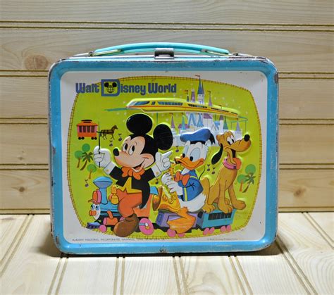 Vintage Mickey Mouse Lunch Box Aladdin for sale 